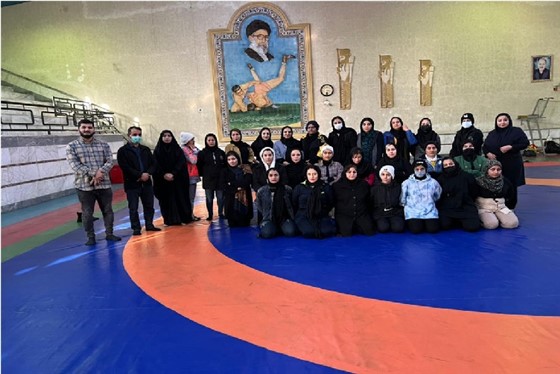 صبح امروز و در روز سوم برگزاری اردوی مشترک تیم های کشتی آلیش بانوان استان های خوزستان و فارس ((همراه با گزارش تصویری)):